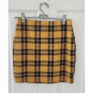 Eclipse Plaid Skirt